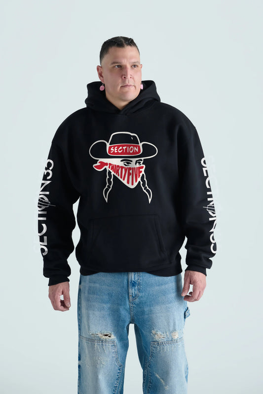 BANDITOS HOODIE - BLACK