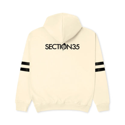 Generation Flocked Hoodie - Cream