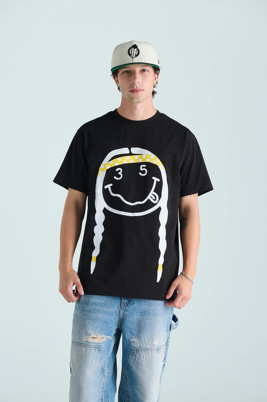 NEVERMIND TEE - BLACK