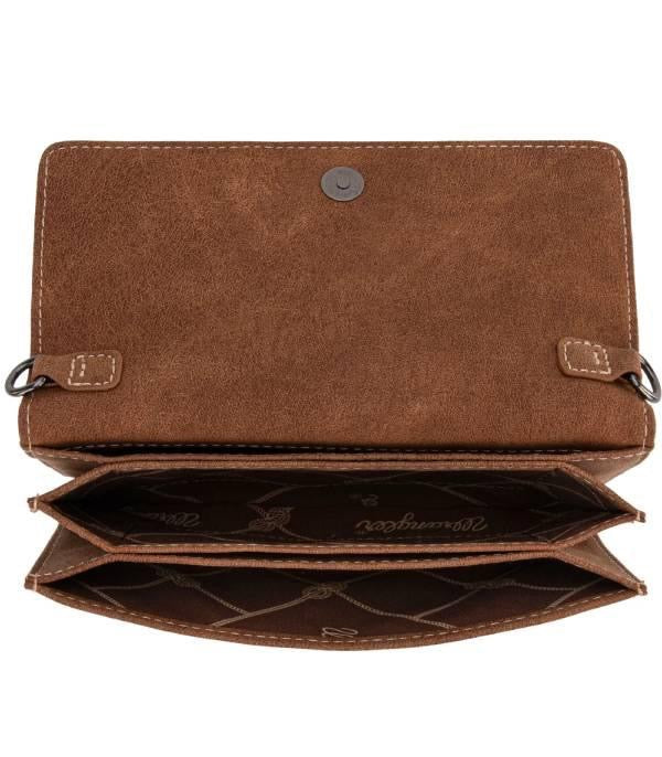 Wrangler Cowhide Wallet Crossbody Bag