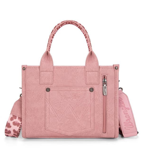 WRANGLER LEOPARD PRINT TOTE CROSSBODY