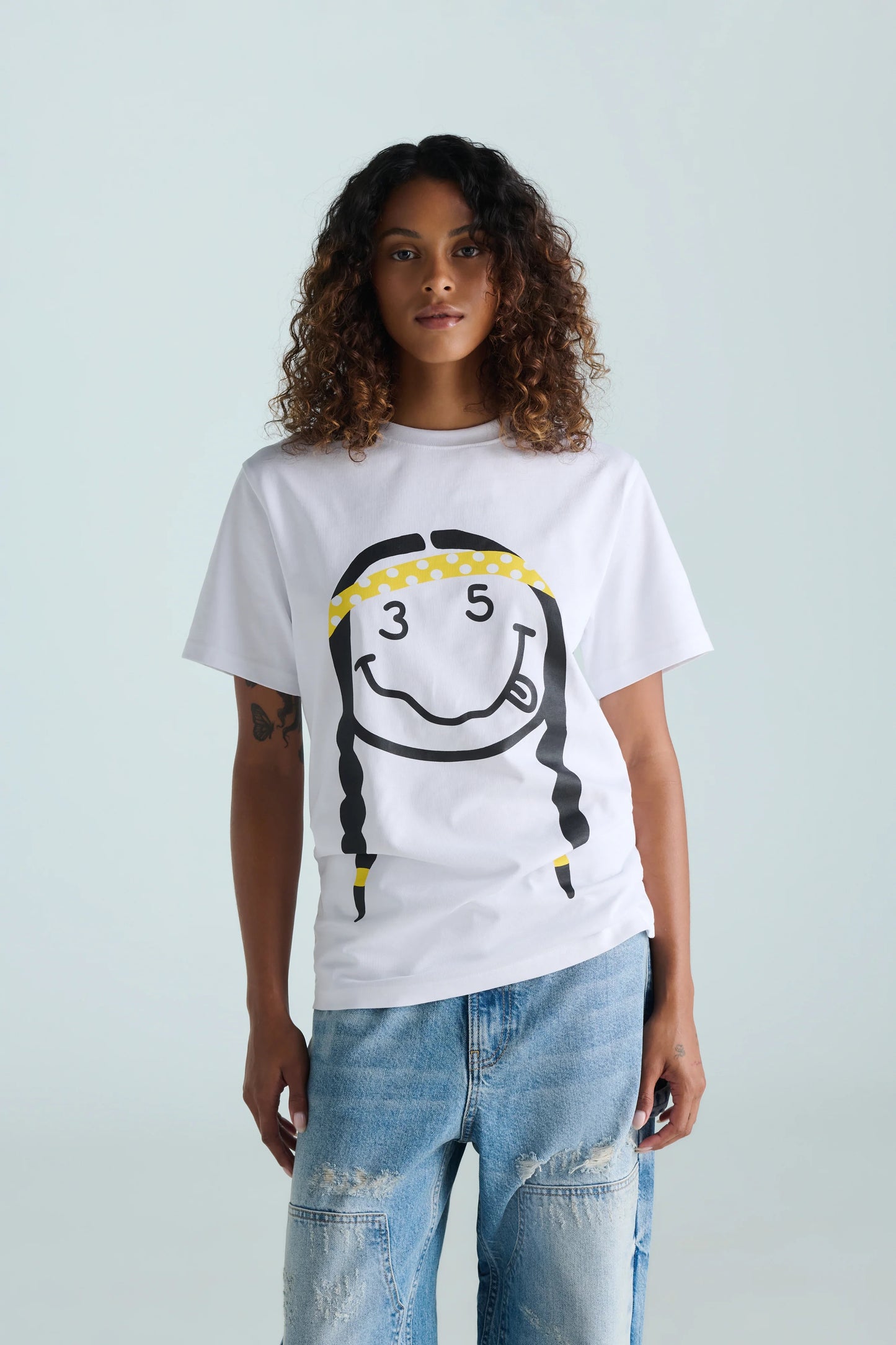 NEVERMIND TEE - WHITE