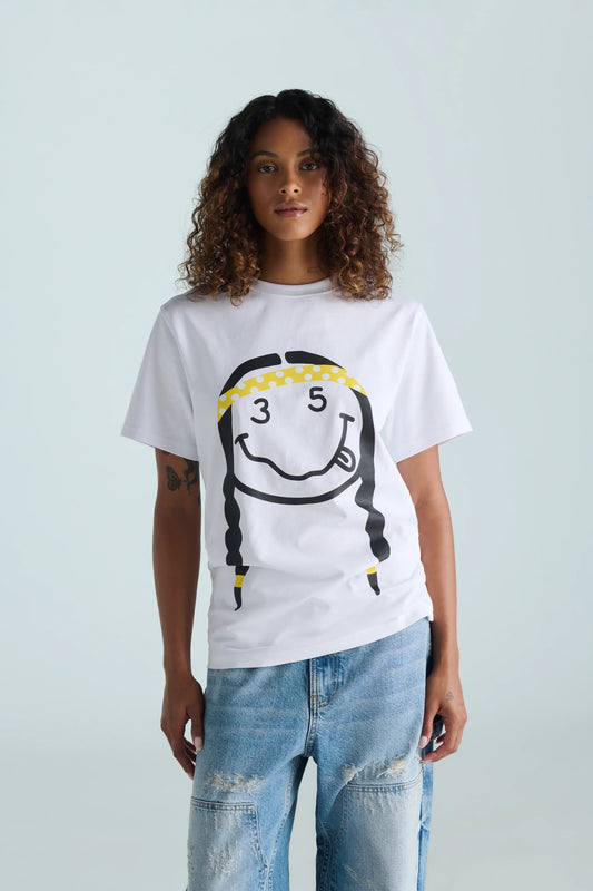NEVERMIND TEE - WHITE