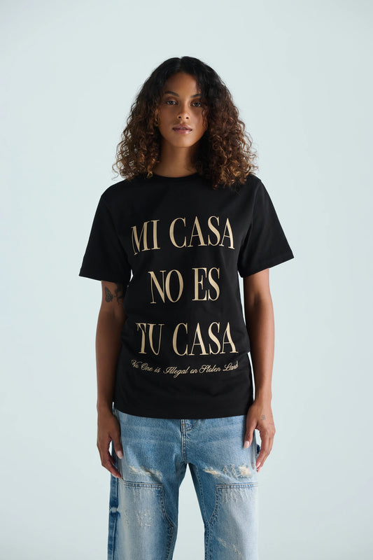 MY HOME TEE - BLACK