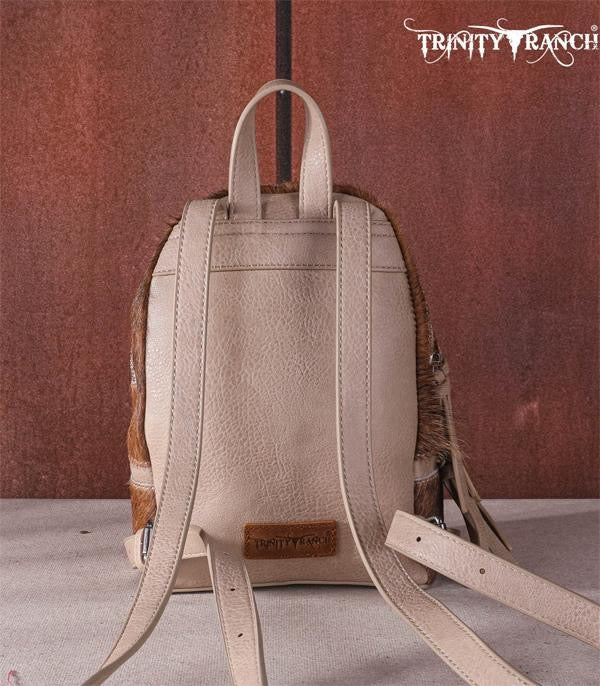 TRINITY RANCH COWHIDE MINI BACKPACK