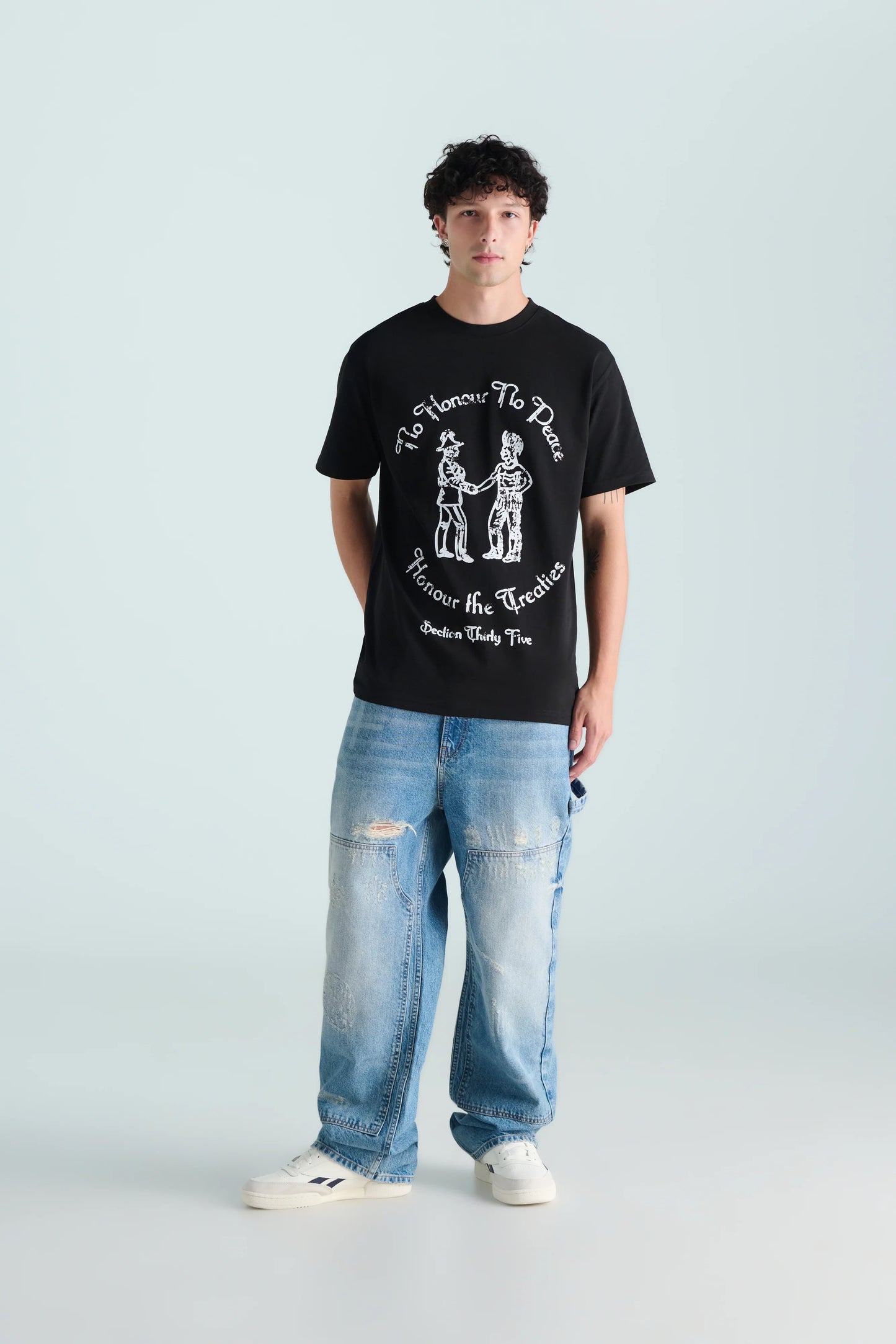 NO HONOUR TEE - BLACK