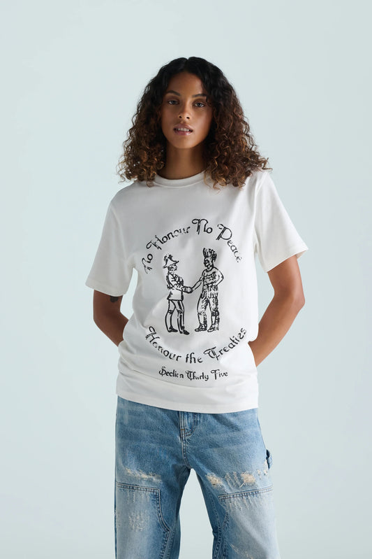 NO HONOUR TEE - ECRU