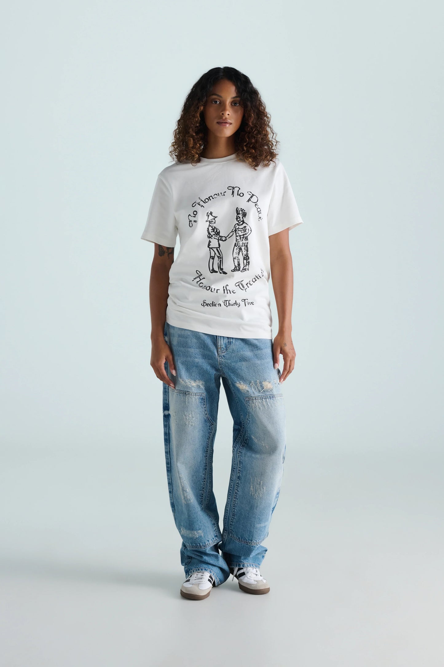 NO HONOUR TEE - ECRU