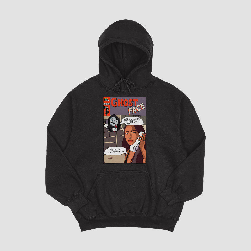Ghost Face Comic Logo-Adult Hoodie
