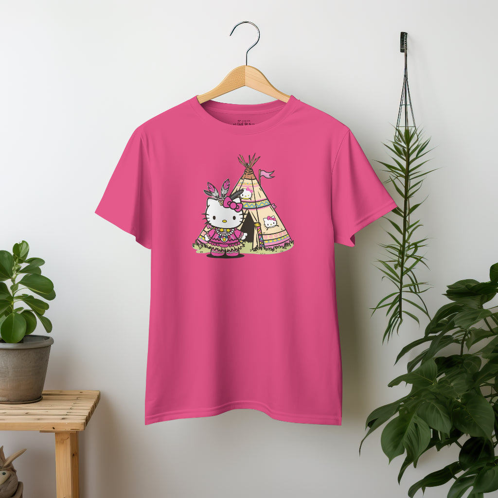 Indigi Kitty-Short Sleeve T-Shirt