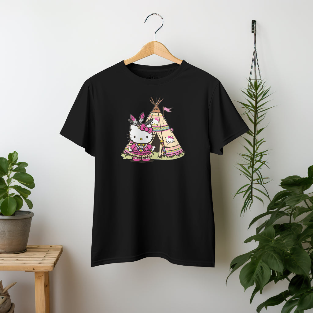 Indigi Kitty-Short Sleeve T-Shirt