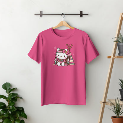 Indigi Kitty-Short Sleeve T-Shirt