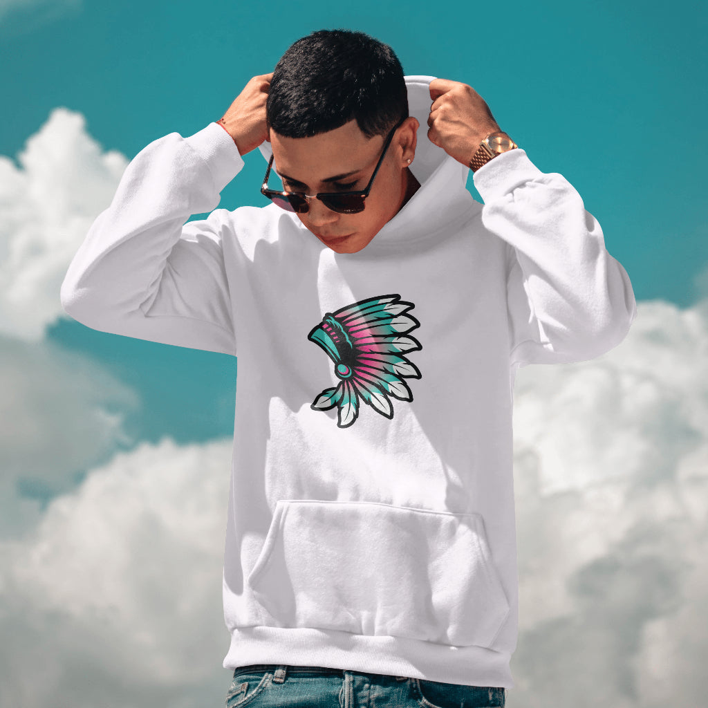 Colourful Headdress-Adult Hoodie