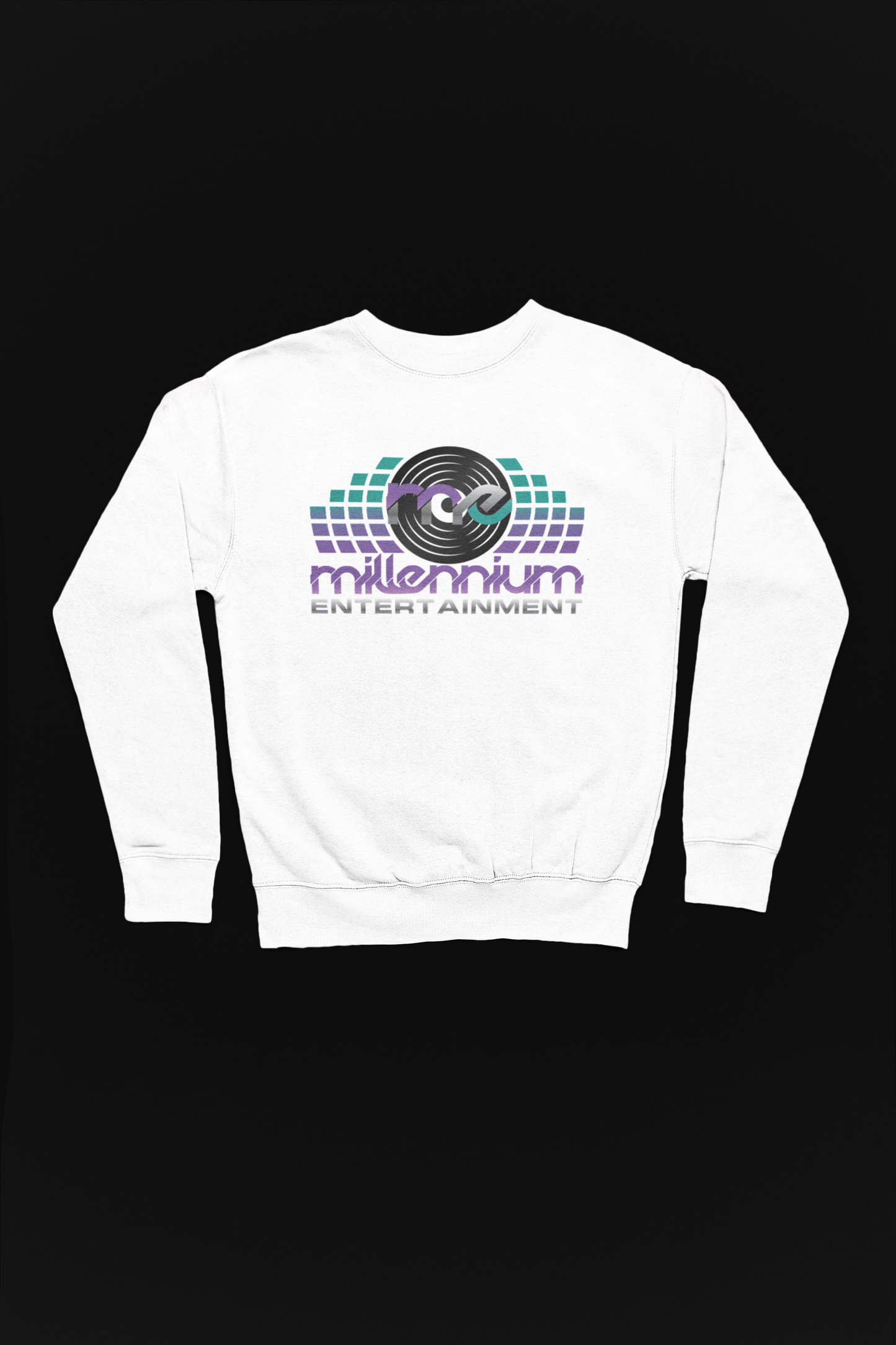 DJ Logo (Millennium Music Ent)- Adult Crewneck