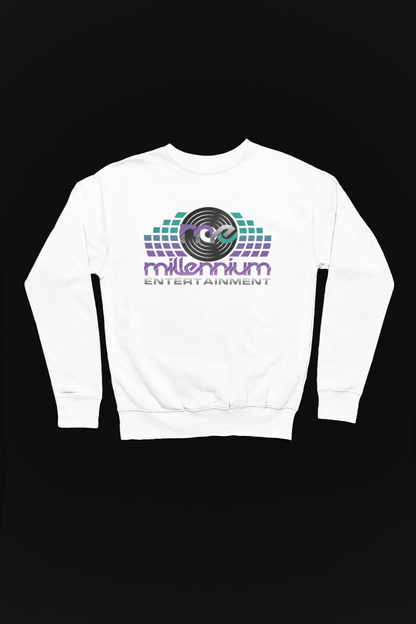 DJ Logo (Millennium Music Ent)- Adult Crewneck