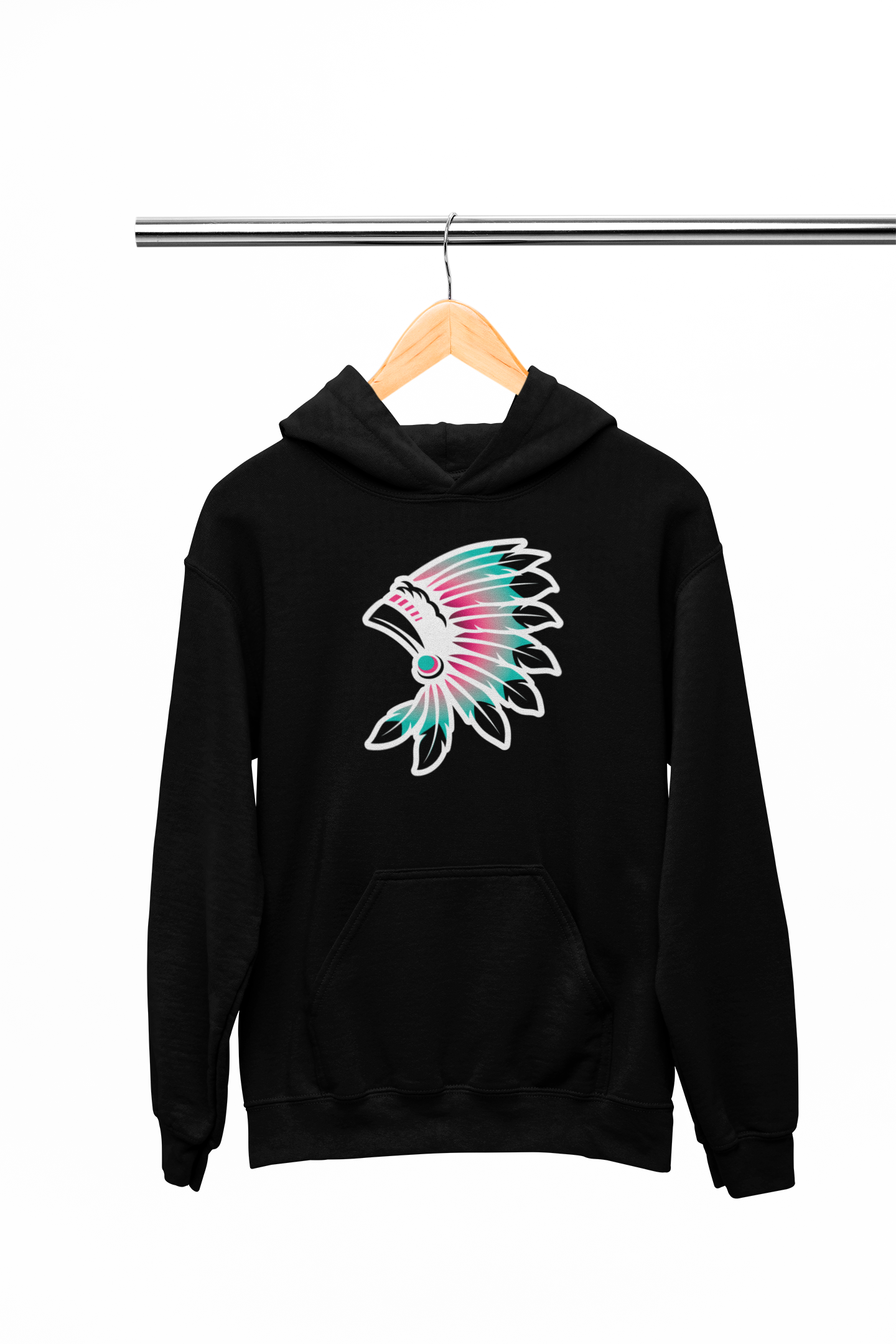 Headdress Logo-Adult Hoodie