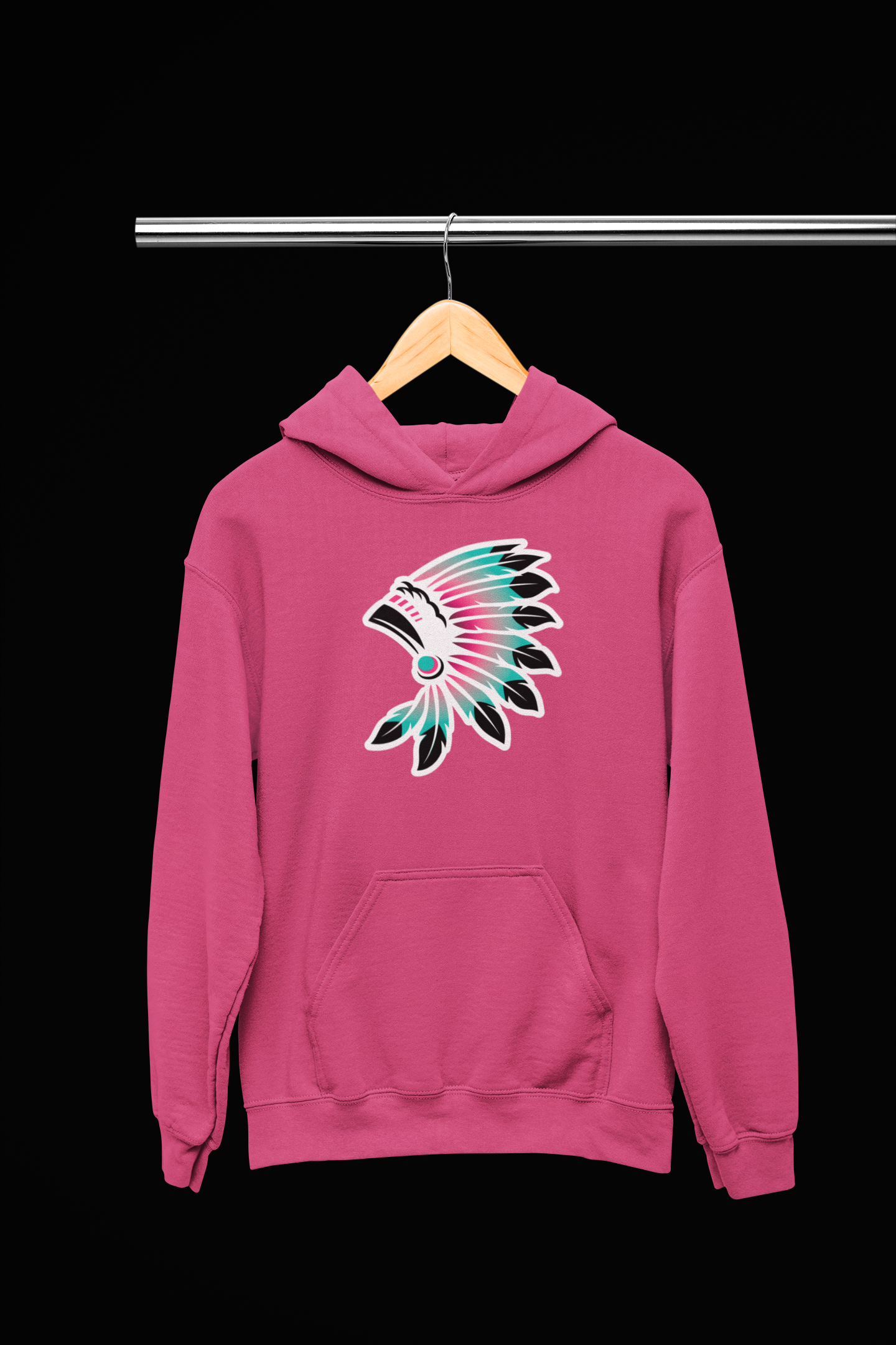 Headdress Logo-Adult Hoodie