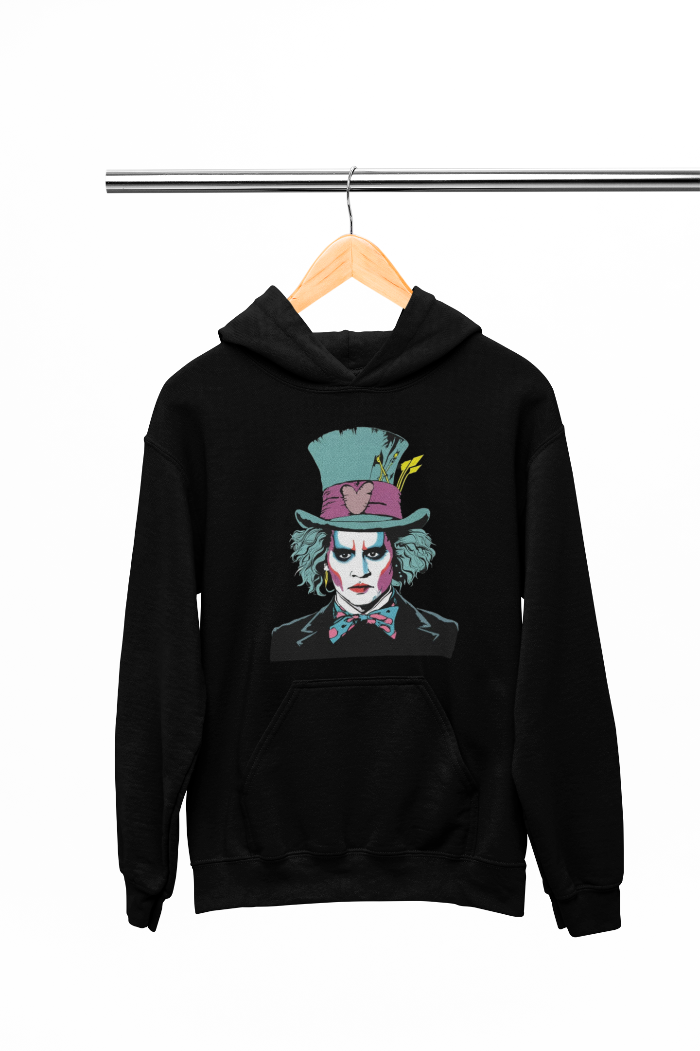 Johnny Depp Mad Hatter- Adult Hoodie