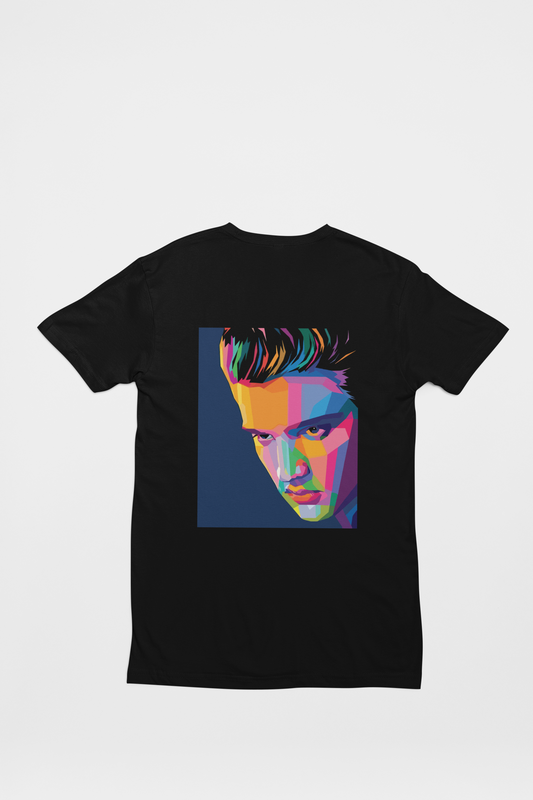 Elvis Presley-Pop Art- Adult T-Shirt