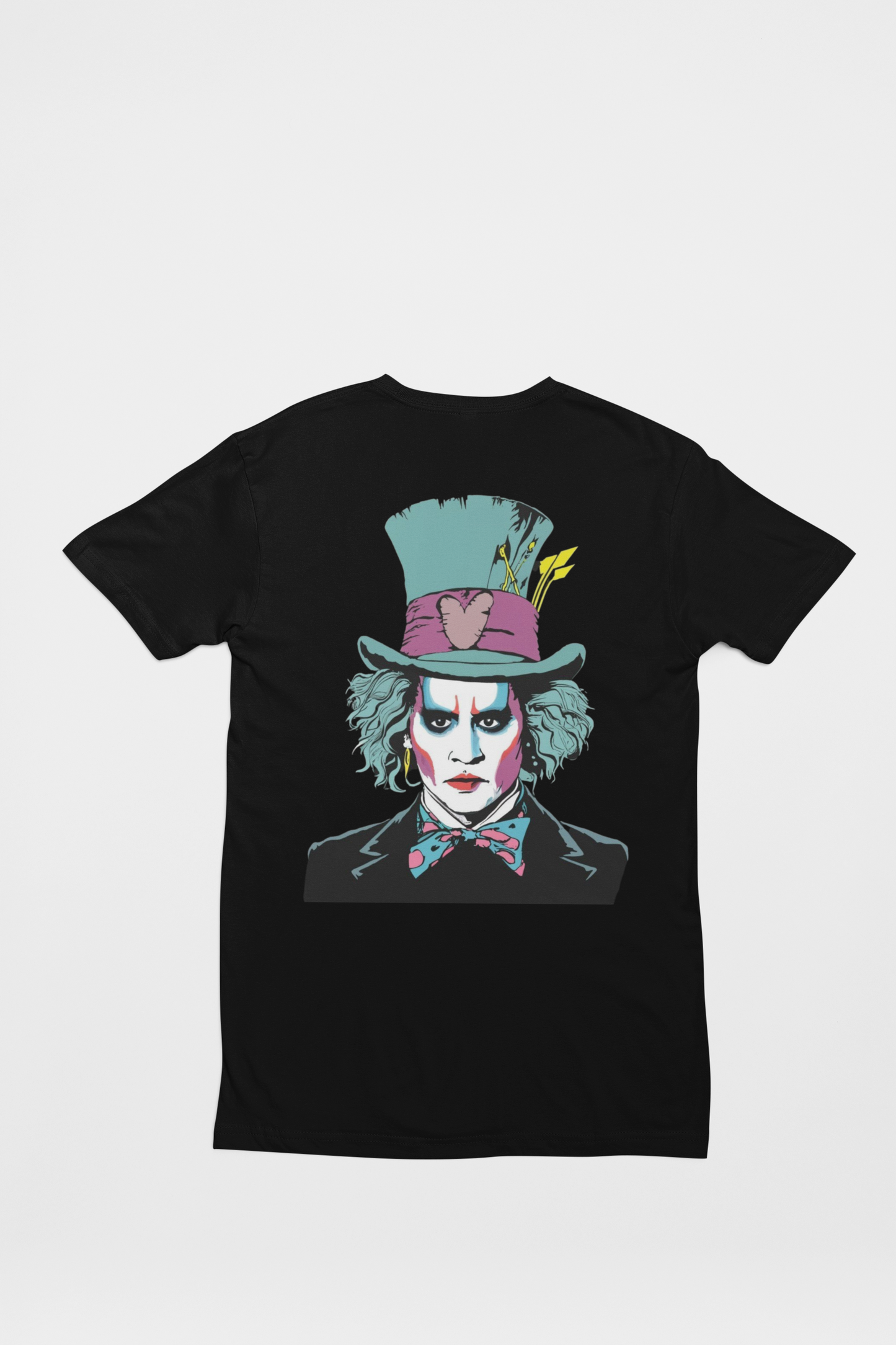 Johnny Depp- Mad Hatter- Adult T-Shirt