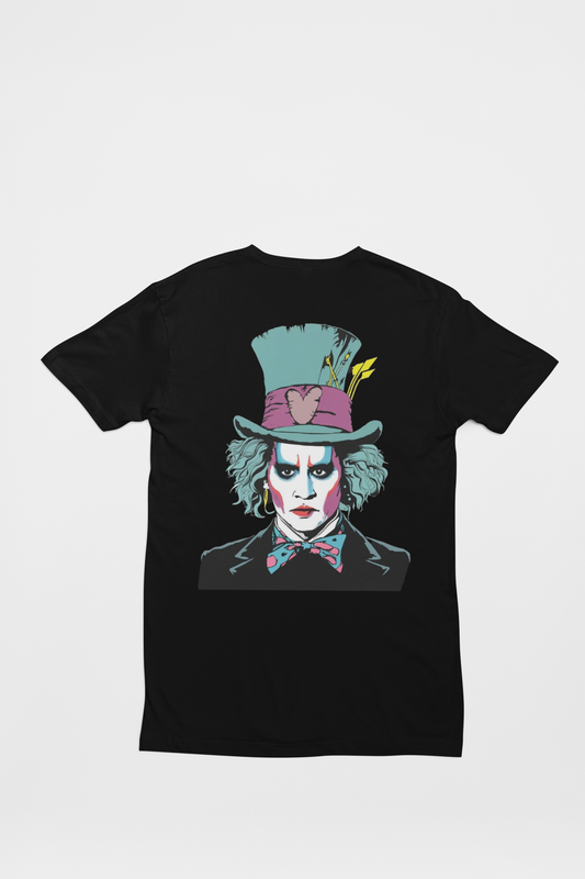 Johnny Depp- Mad Hatter- Adult T-Shirt