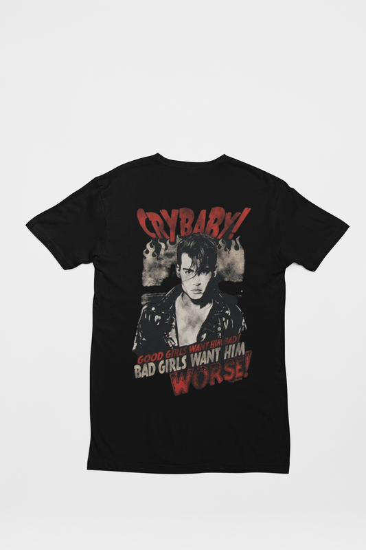 Johnny Depp-Cry Baby - Adult T-Shirt